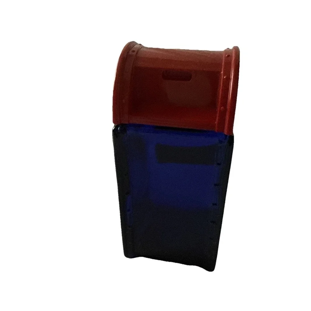 Vintage Avon First Class Male Mailbox Bottle 4oz Glass Container With Box‎ 1970s